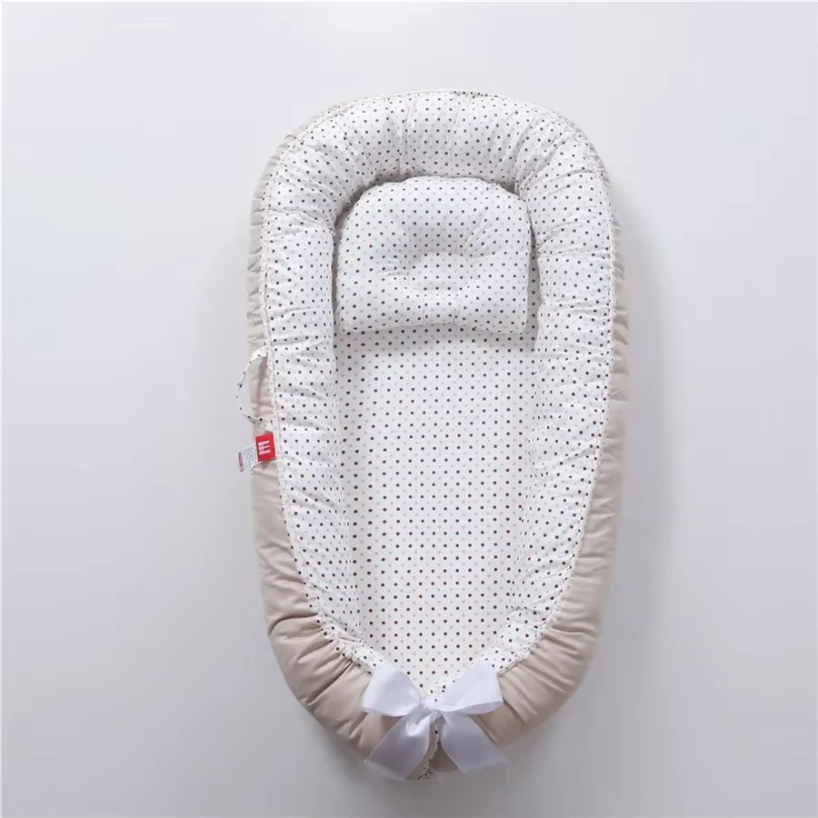 Baby Nursery And Co - Infant Newborn Baby Lounger Portable Baby