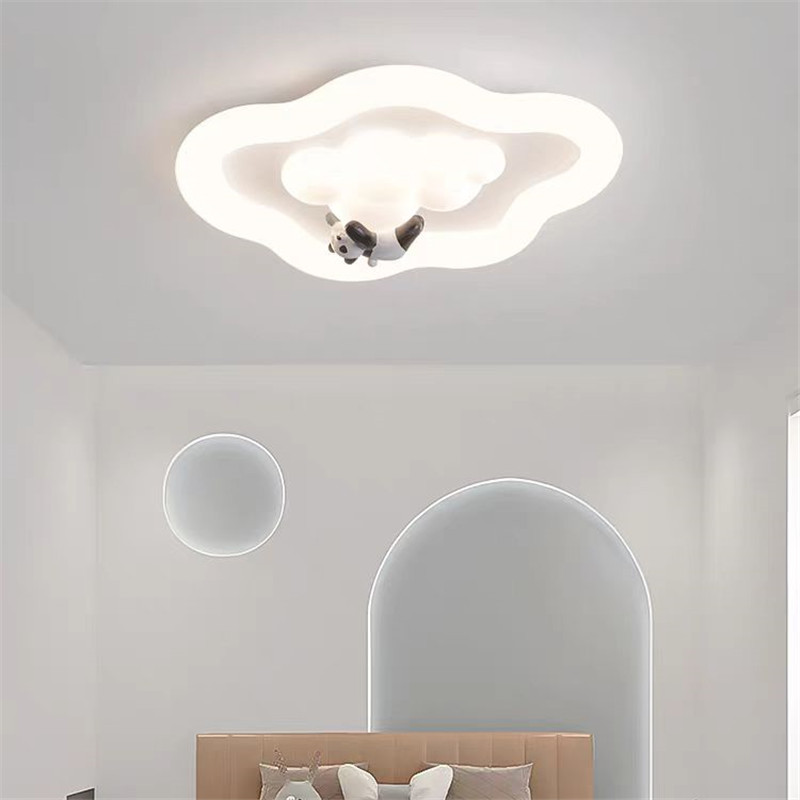 Baby Nursery Lamp - Cute white Cloud ceiling Light LED
