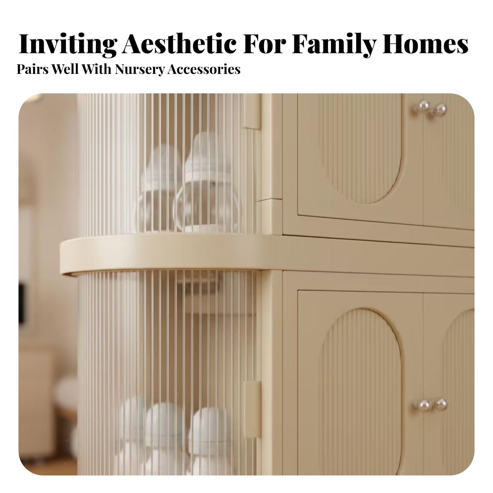 5-Tier Baby Cabinet Warm Beige - Baby Nursery Shelves บทวิจารณ์และราคา