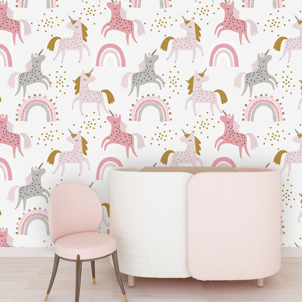 Nursery Wallpaper Baby Girl Bo - Baby Nursery Water บทวิจารณ์และราคา
