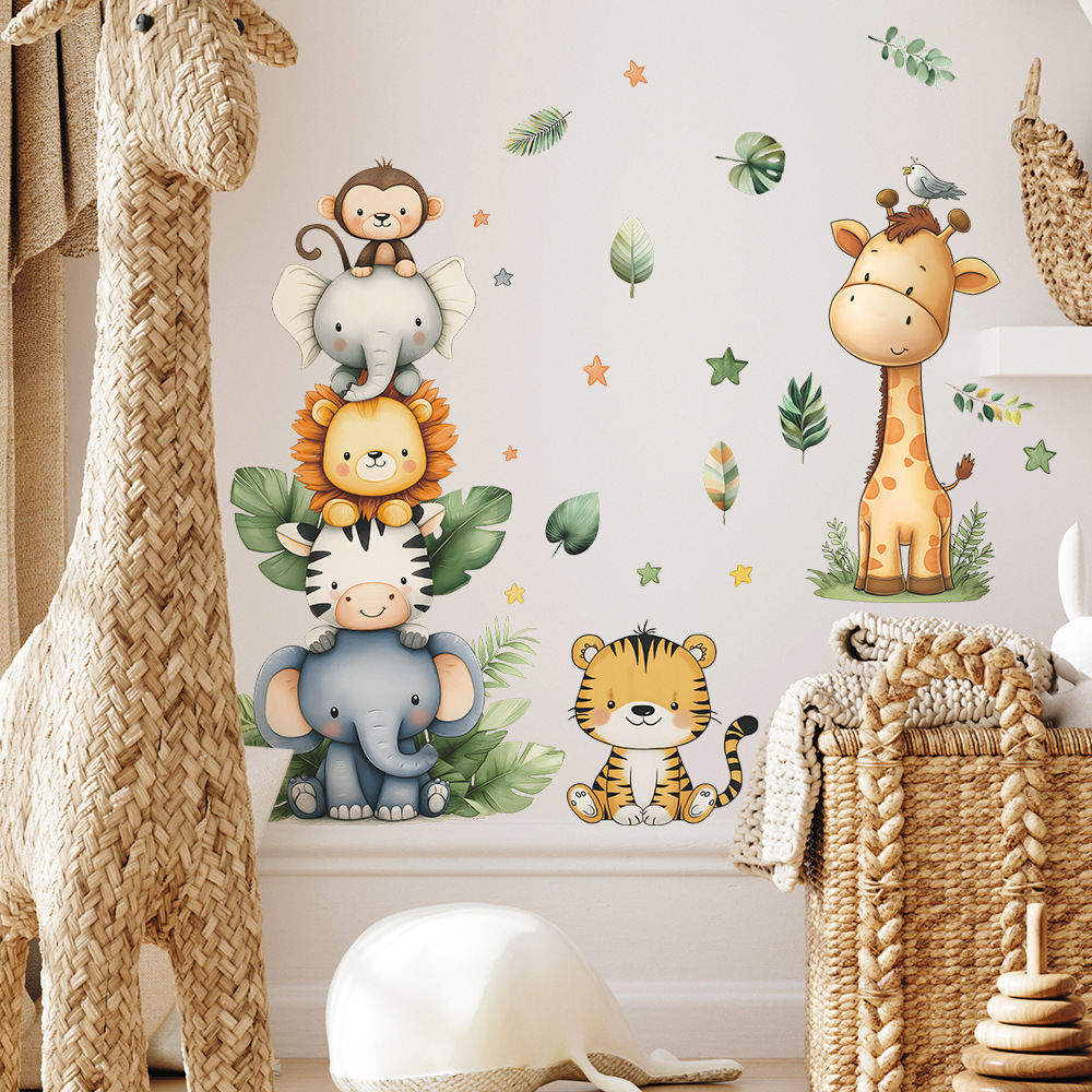 Boho Forest Animals Wall Stick - Baby Nursery Wall Decals บทวิจารณ์และราคา