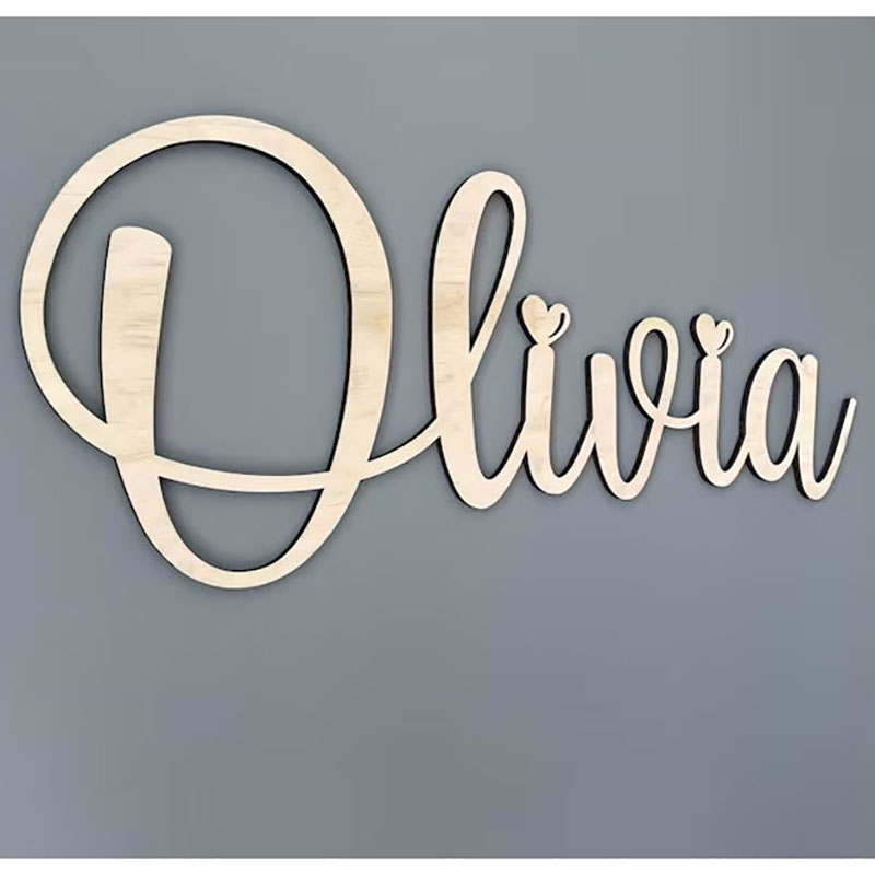 Wooden Name Sign Nursery Name  - Baby Nursery Decor Ideas บทวิจารณ์และราคา