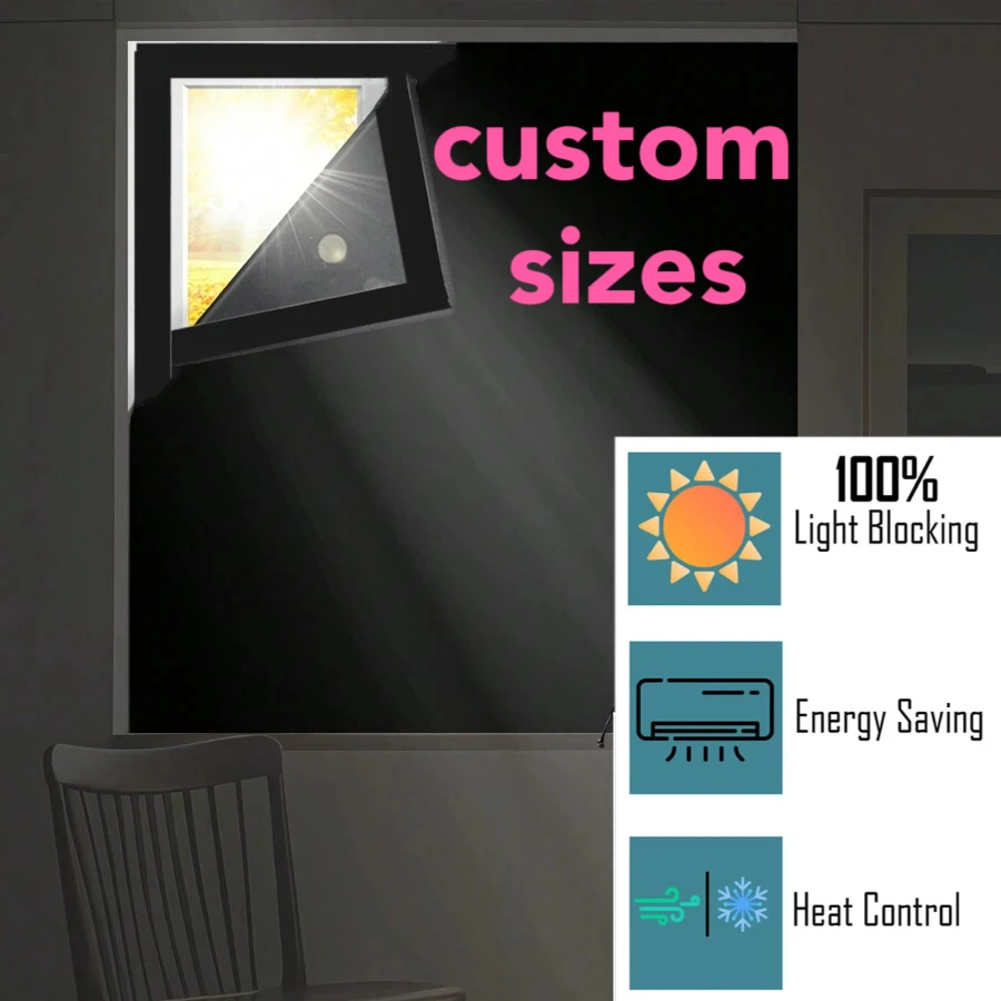 Customized Size Blackout Curta - Baby Nursery Needs บทวิจารณ์และราคา