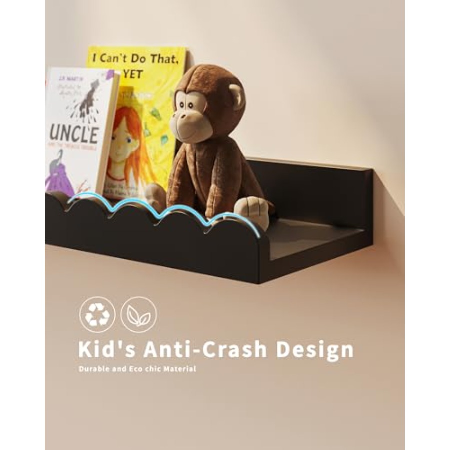 Nursery Book Shelves 4-Pack Fl - Baby Nursery Shelves บทวิจารณ์และราคา