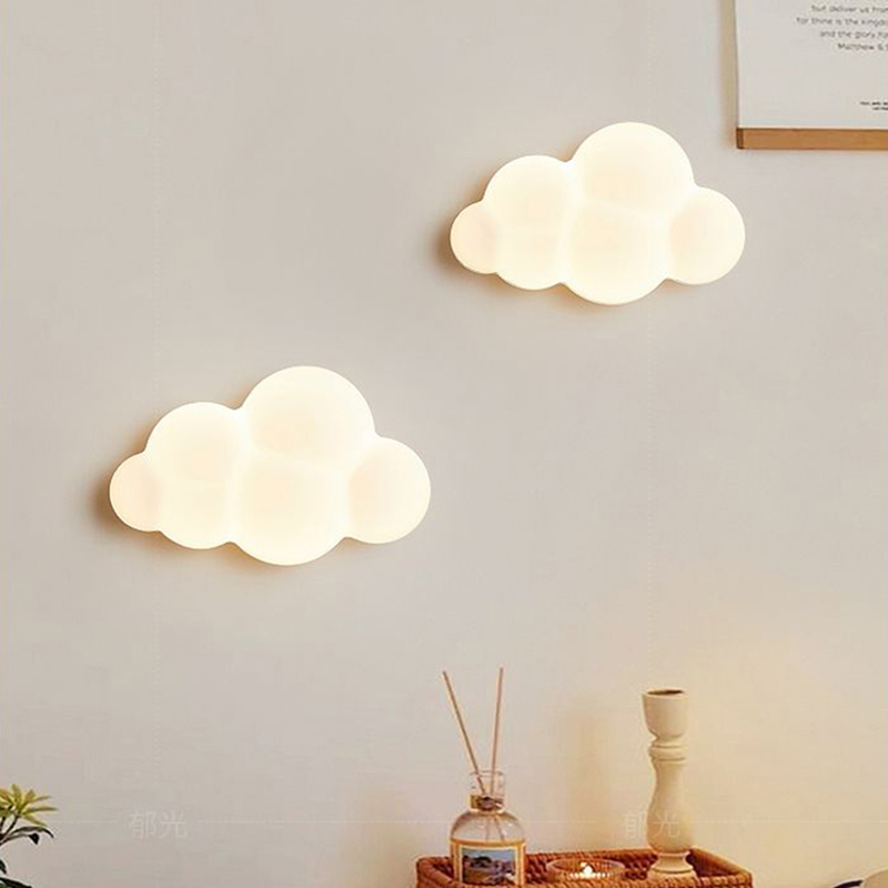 White Cloud Wall Lamps for Chi - Baby Nursery Lamp บทวิจารณ์และราคา