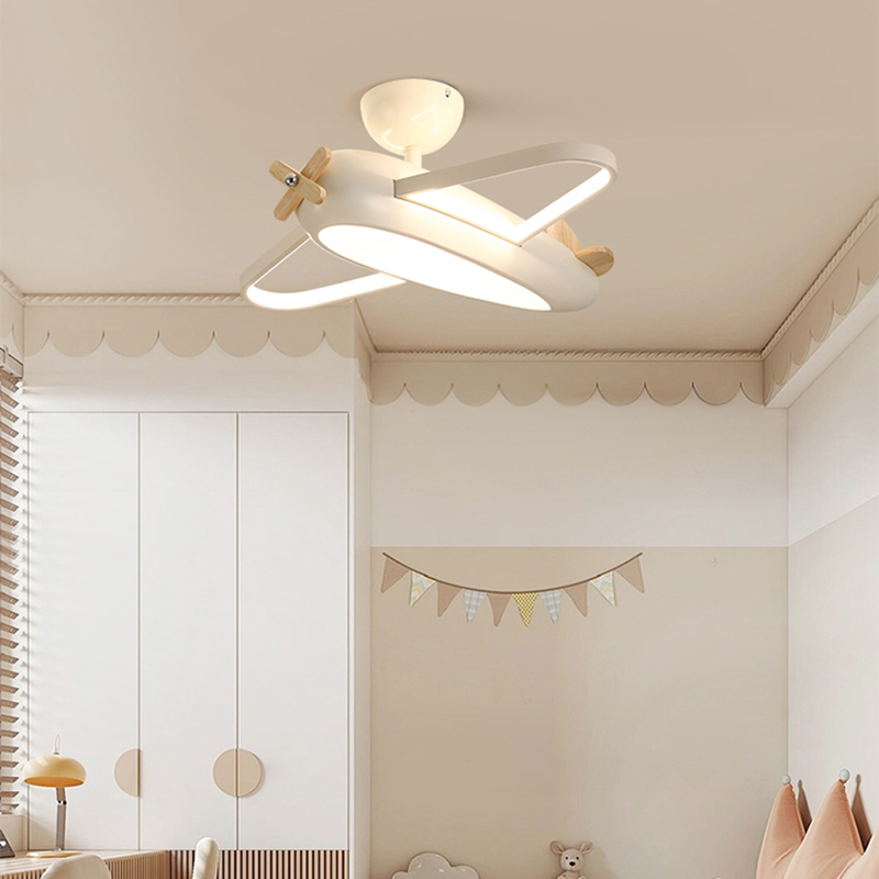 Cartoon Airplane Ceiling Lamp  - Baby Nursery Lamp บทวิจารณ์และราคา
