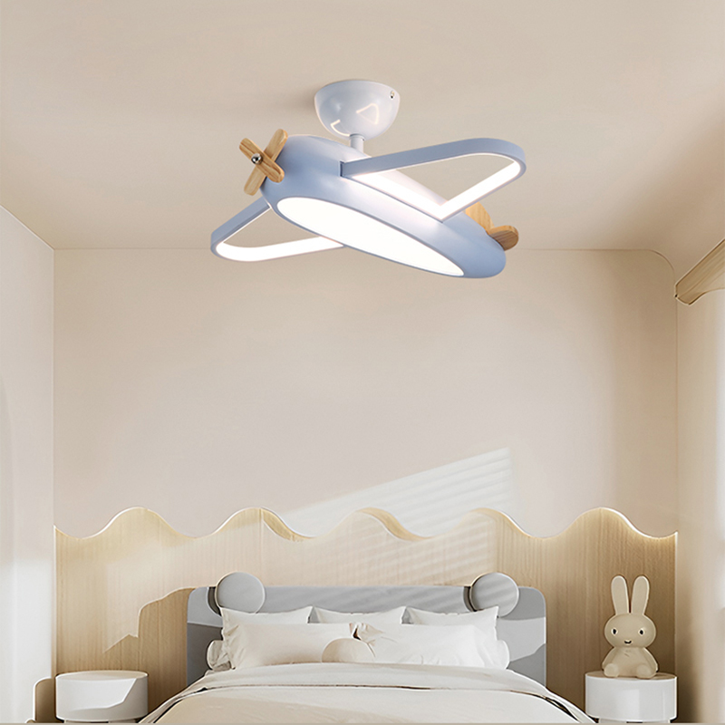 Cartoon Airplane Ceiling Lamp  - Baby Nursery Lamp บทวิจารณ์และราคา