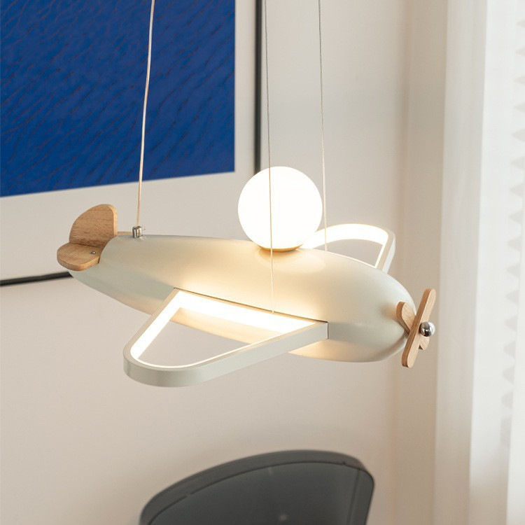 Cartoon Airplane Ceiling Lamp  - Baby Nursery Lamp บทวิจารณ์และราคา