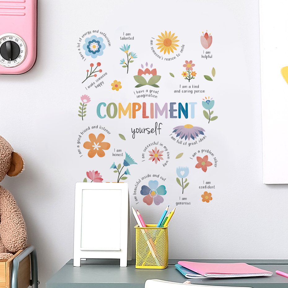 English colorful inspirational - Baby Nursery Wall Decals บทวิจารณ์และราคา