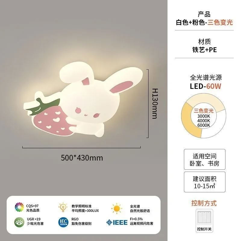 Carrot Rabbit Light Cute Child - Baby Nursery Lamp บทวิจารณ์และราคา