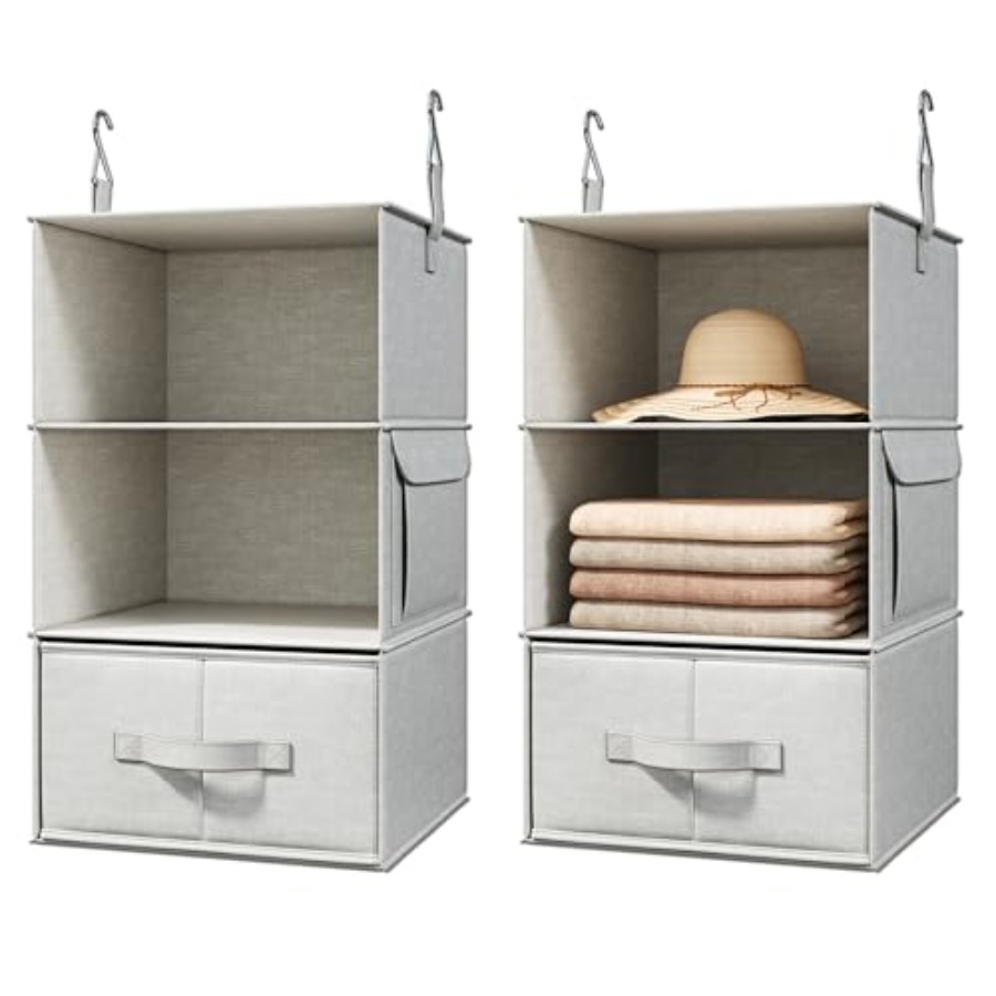 Hanging Clo Organizer, Set of  - Baby Nursery Shelves บทวิจารณ์และราคา