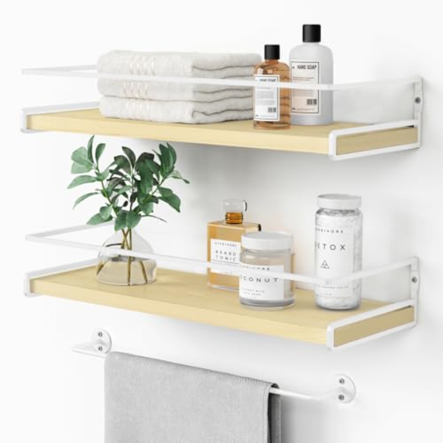 Floating Shelves for Wall with - Baby Nursery Shelves บทวิจารณ์และราคา