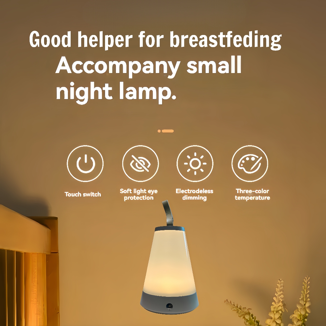 LED Night Light Bedside Lamp T - Baby Nursery Lamp บทวิจารณ์และราคา