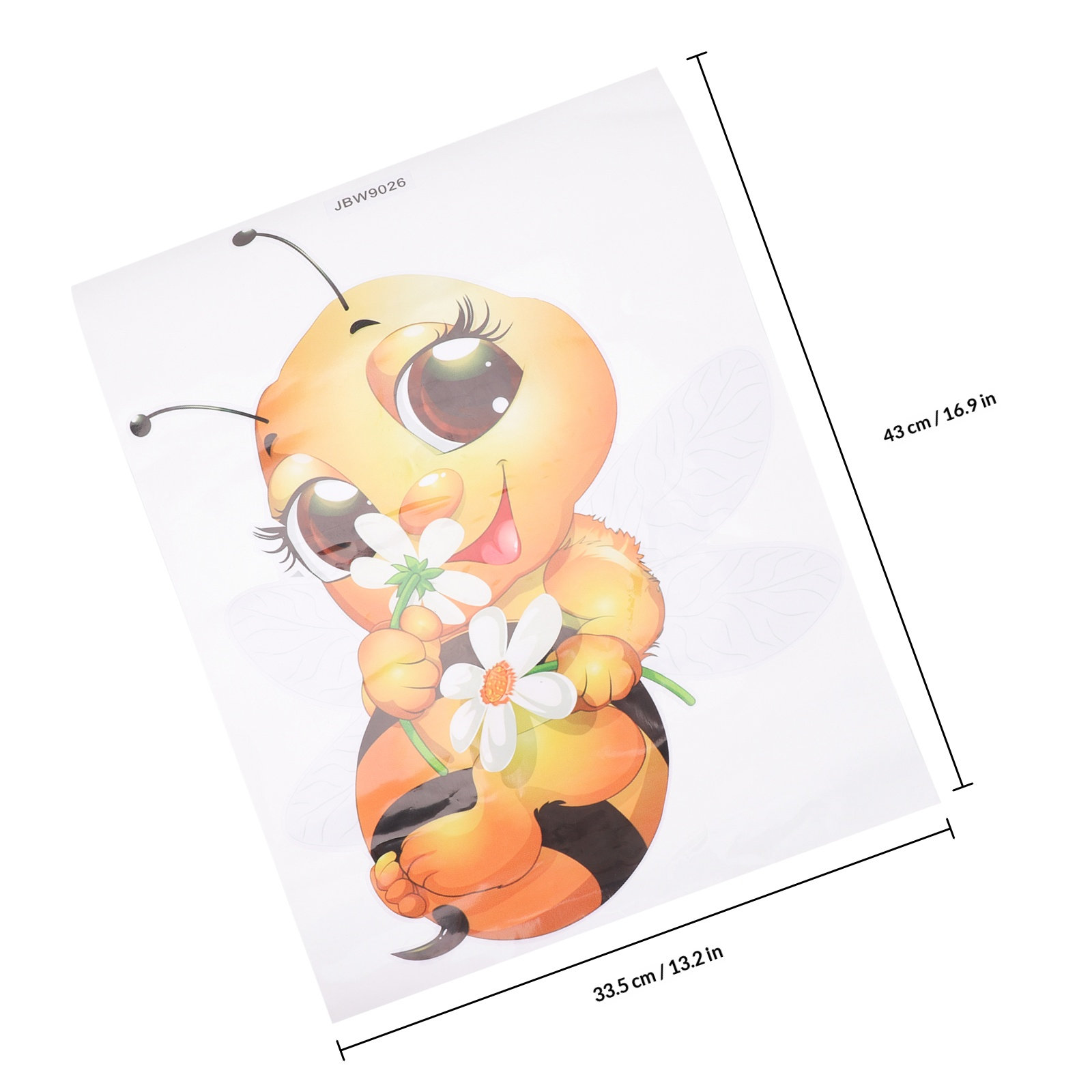 Bee Wall Stickers PVC Decals f - Baby Nursery Decor Ideas บทวิจารณ์และราคา