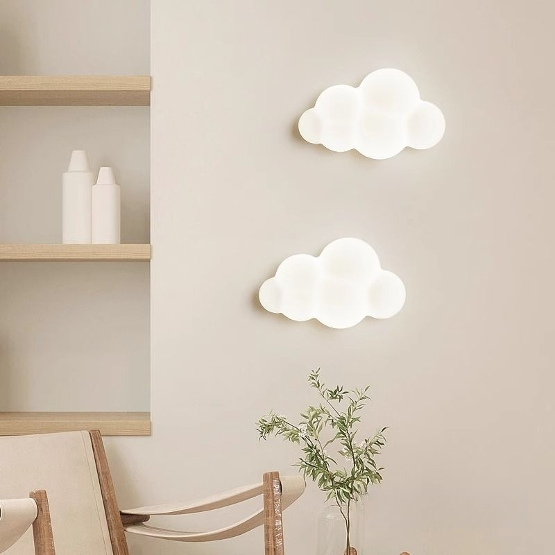 White Cloud Wall Lights Childr - Baby Nursery Lamp บทวิจารณ์และราคา