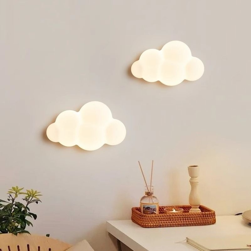 White Cloud Wall Lights Childr - Baby Nursery Lamp บทวิจารณ์และราคา