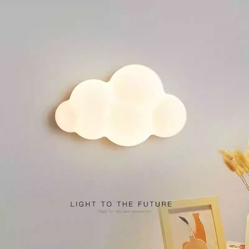 White Cloud Wall Lights Childr - Baby Nursery Lamp บทวิจารณ์และราคา