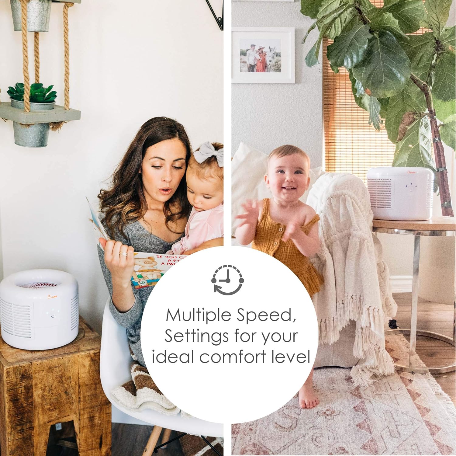 HEPA Air Purifier for Home, Qu - Baby Nursery Air Purifier บทวิจารณ์และราคา