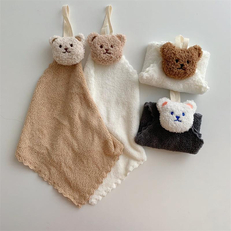 Children Cartoon Hand Towels Q - Baby Nursery Water บทวิจารณ์และราคา