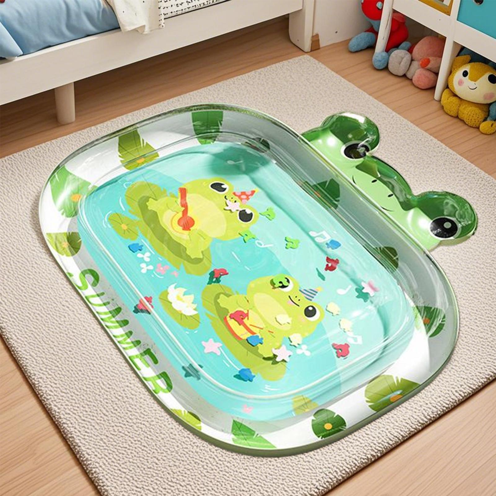 Inflatable Water Mat Cute Babi - Baby Nursery Water บทวิจารณ์และราคา