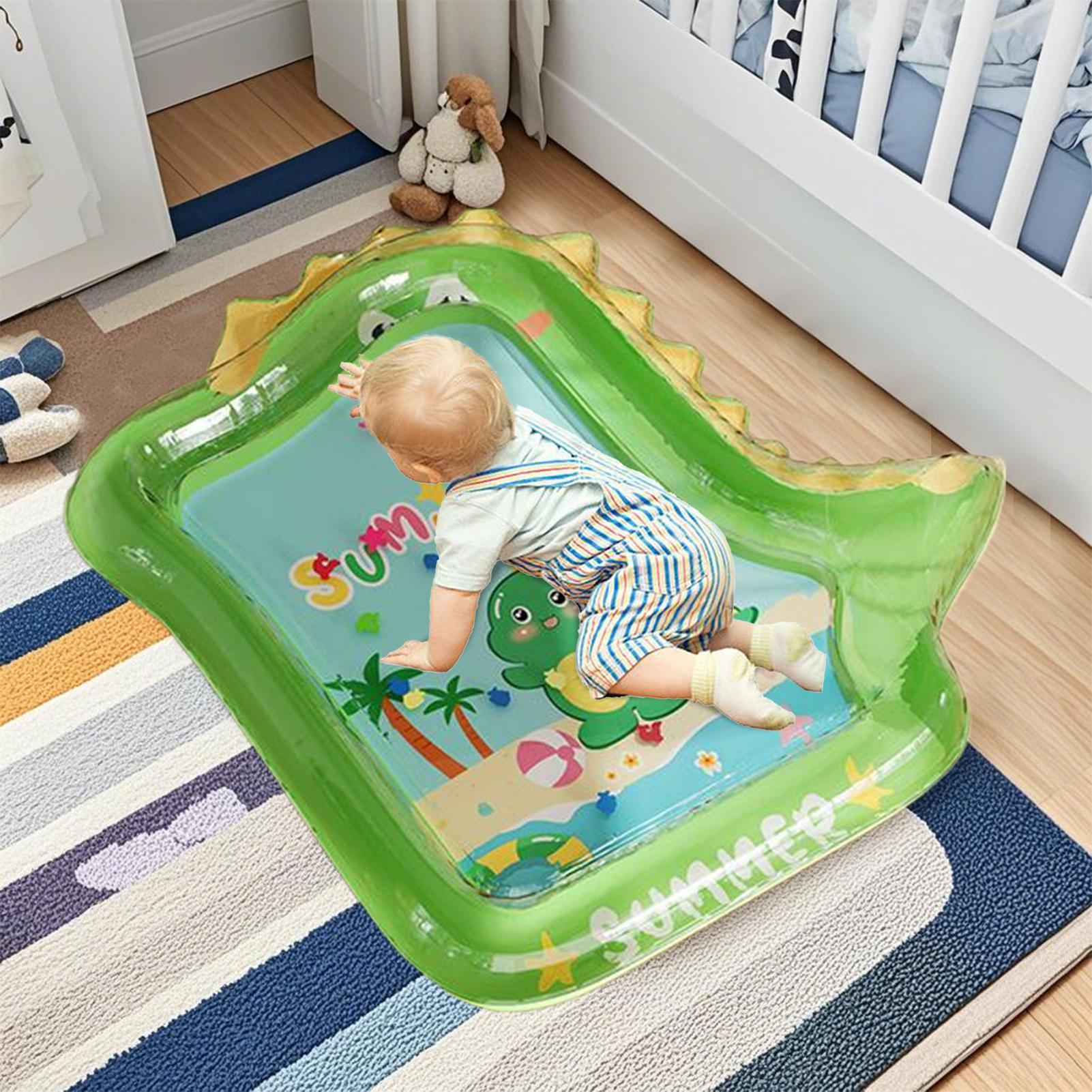 Inflatable Water Mat Cute Babi - Baby Nursery Water บทวิจารณ์และราคา
