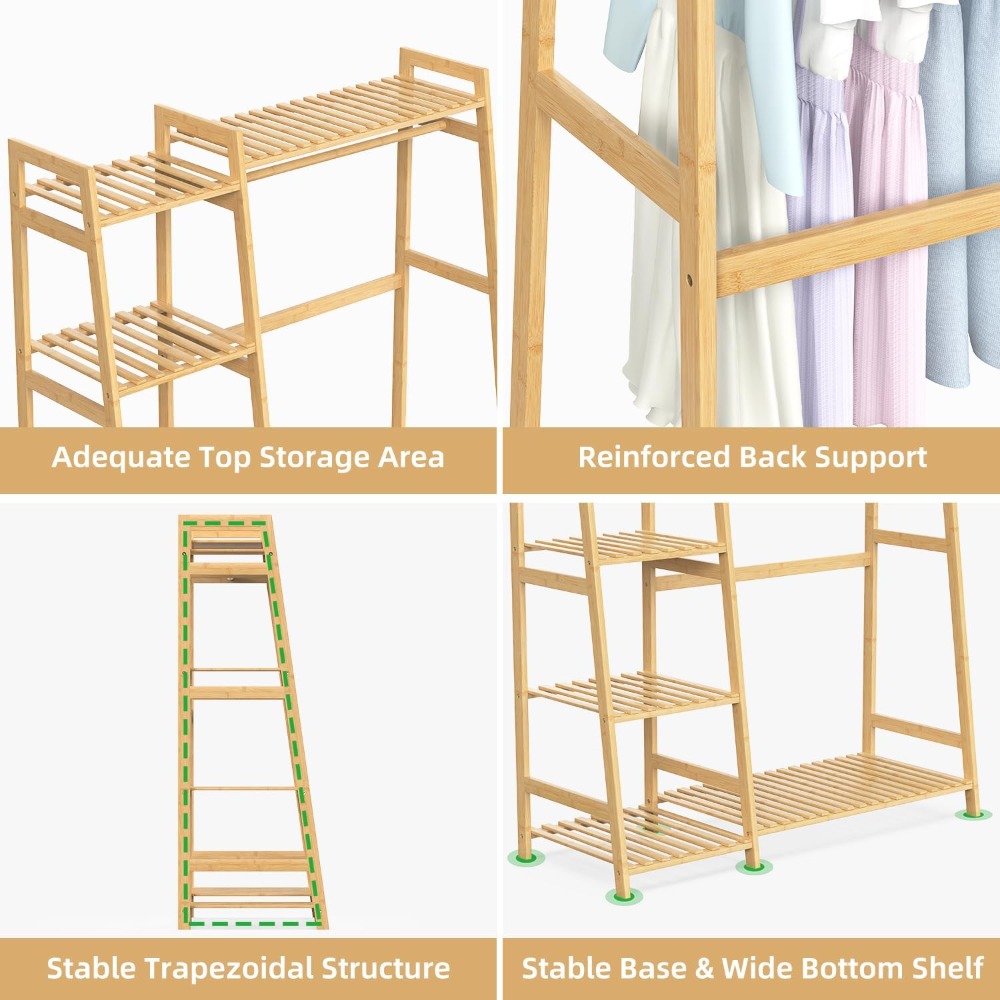 US Shipping Kids Clothing Rack - Baby Nursery Shelves บทวิจารณ์และราคา