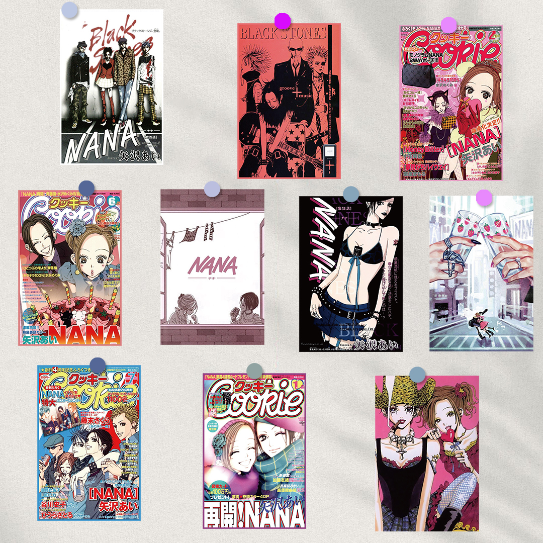 10 PCS Hot Anime Nana Poster S - Baby Nursery Decals บทวิจารณ์และราคา