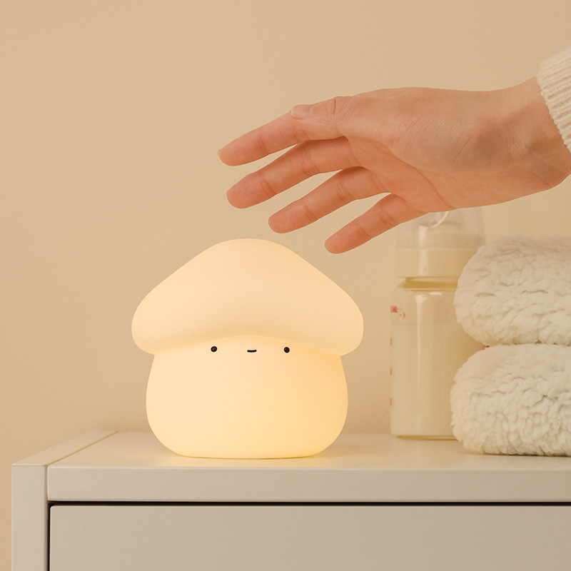 1Pcs Mushroom Head Silicone Ni - Baby Nursery Lamp บทวิจารณ์และราคา