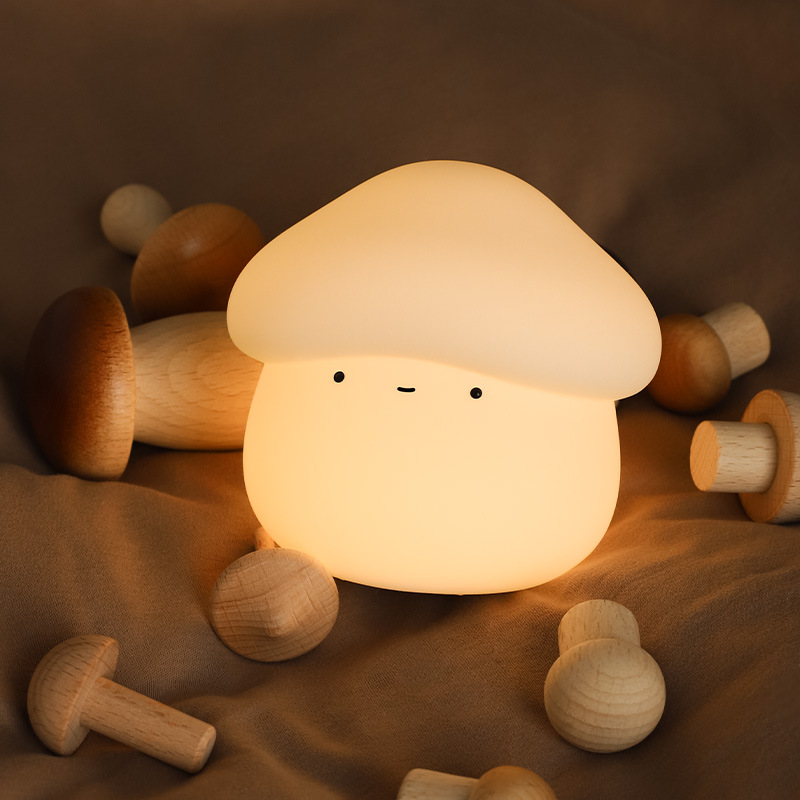 1Pcs Mushroom Head Silicone Ni - Baby Nursery Lamp บทวิจารณ์และราคา