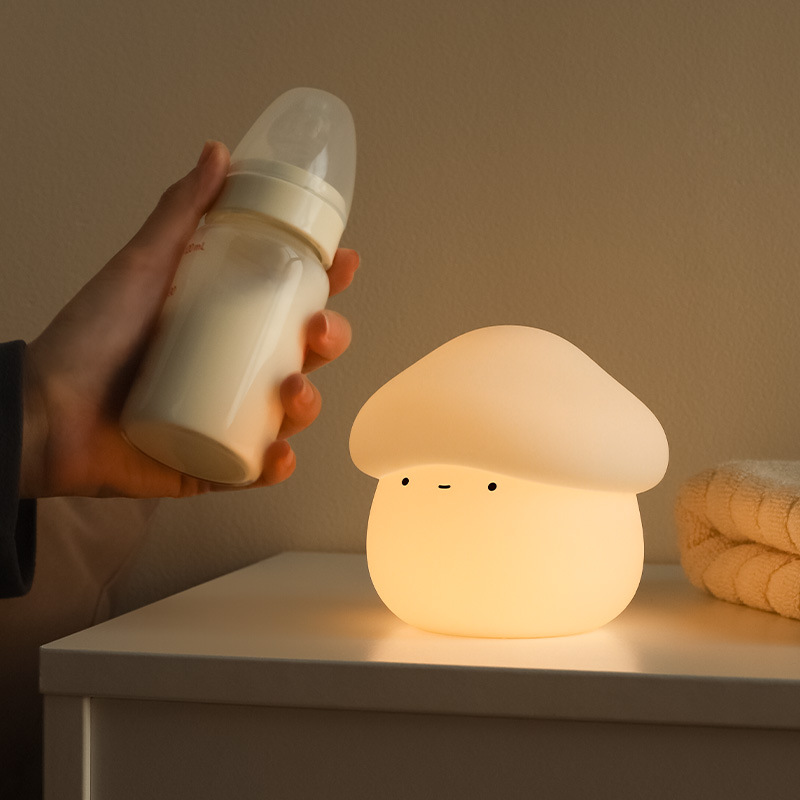 1Pcs Mushroom Head Silicone Ni - Baby Nursery Lamp บทวิจารณ์และราคา