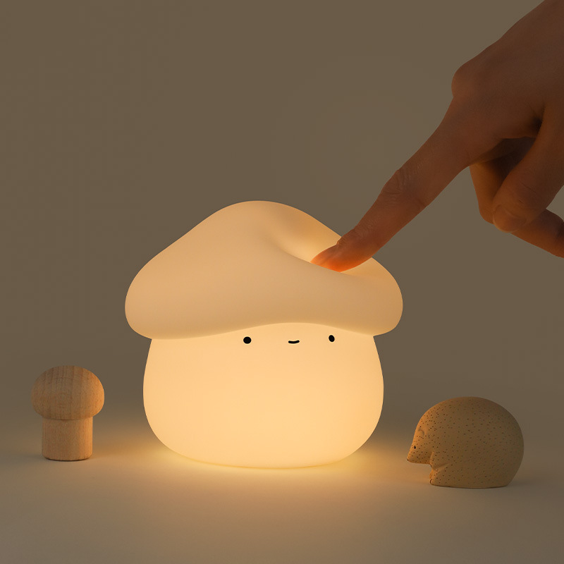 1Pcs Mushroom Head Silicone Ni - Baby Nursery Lamp บทวิจารณ์และราคา