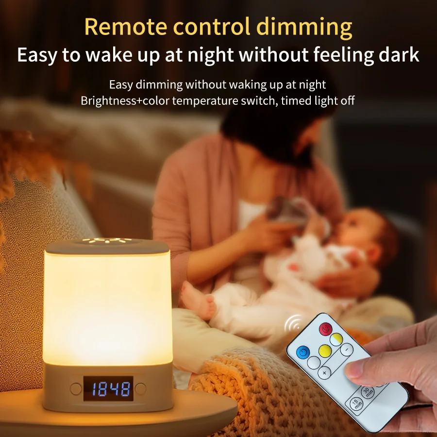 Rechargeable Led Night Light w - Baby Nursery Lamp บทวิจารณ์และราคา