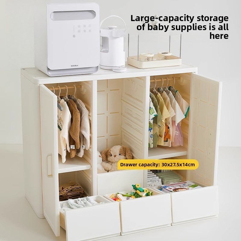 Large Baby Storage Cabinet, To - Baby Nursery Shelves บทวิจารณ์และราคา