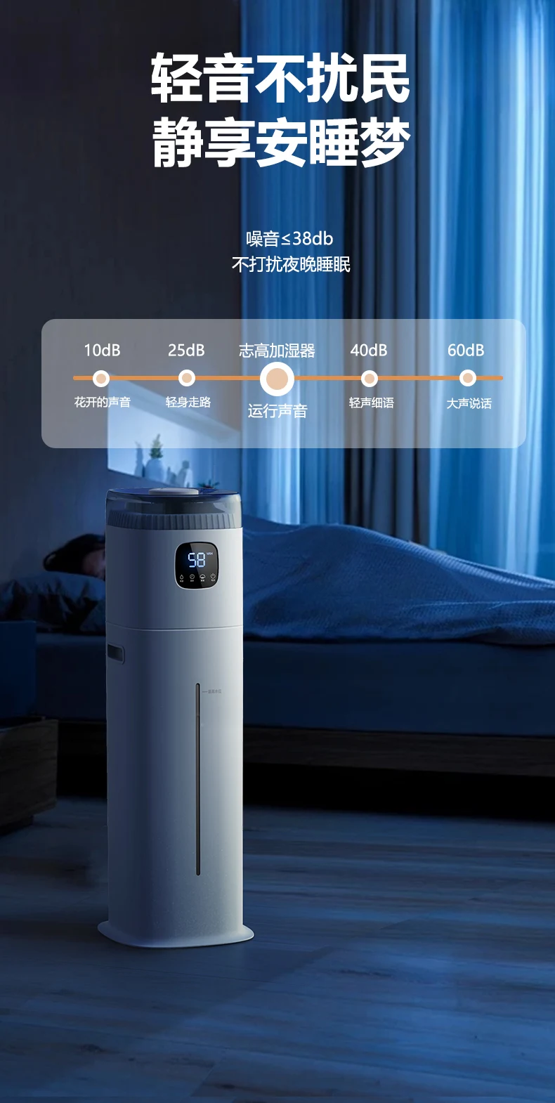220V Chigo Floor Humidifier Sm - Baby Nursery Air Purifier บทวิจารณ์และราคา