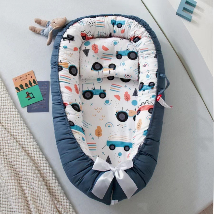 Baby Nest Bed Newborn Portable - Baby Nursery And Co บทวิจารณ์และราคา