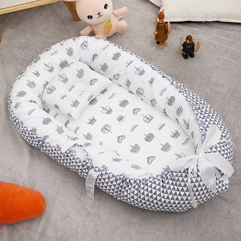 Baby Nest Bed Newborn Portable - Baby Nursery And Co บทวิจารณ์และราคา