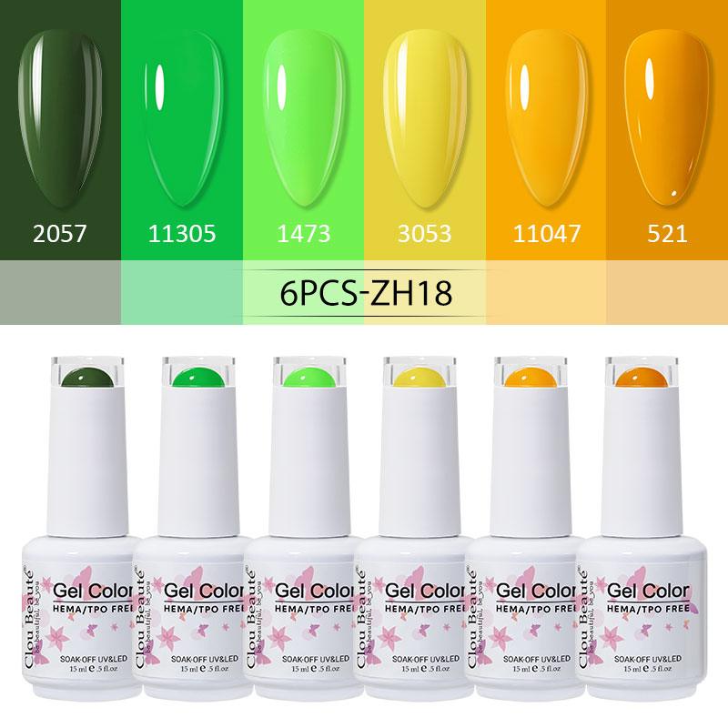 Clou Beaute 6pcs HEMA TPO FREE - Baby Nursery Jelly บทวิจารณ์และราคา