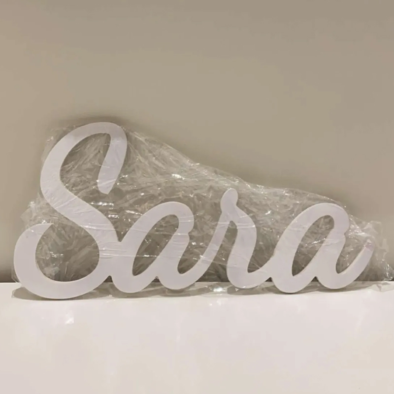 Custom Name Freestanding Sign  - Baby Nursery Shelves บทวิจารณ์และราคา